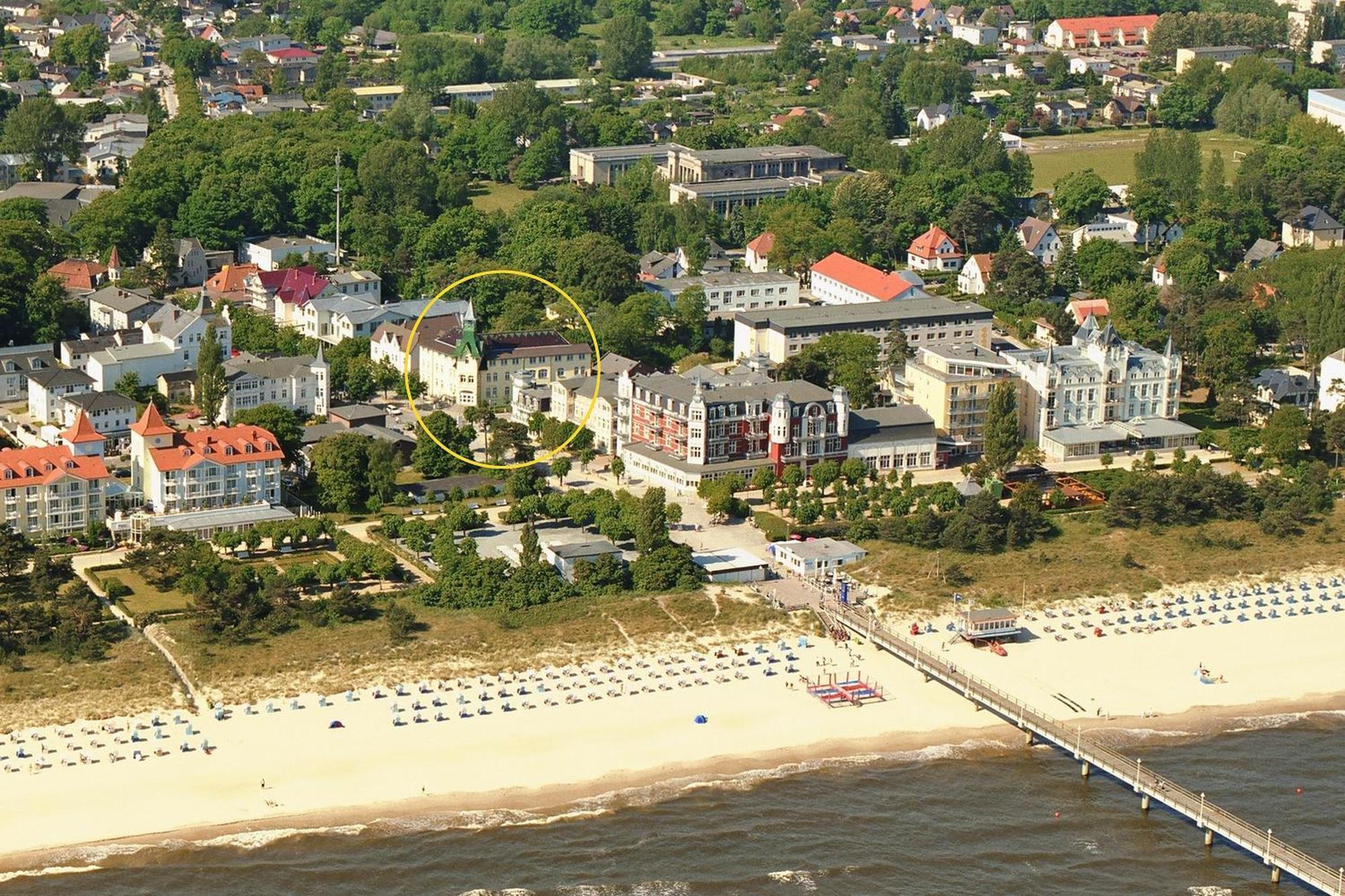 Hotel Duenenschloss Mit Private Spa Zinnowitz Exteriér fotografie
